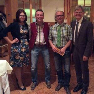 GF Christina Spatzenegger, Thomas Holzinger, Gerhard Haraschta, GF Felix Wallner